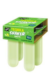 Black Fly Tequila Shaker Shots  4 x 50 mL bottle