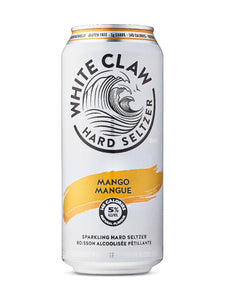 White Claw Hard Seltzer Mango 473 mL can
