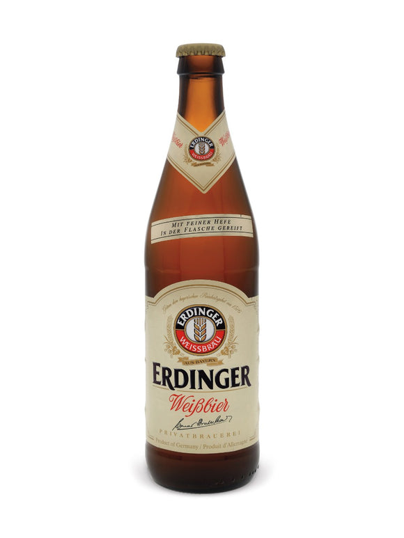 Erdinger Weissbier 500 mL bottle