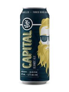 Forked River Capital Blonde Ale 473 mL can