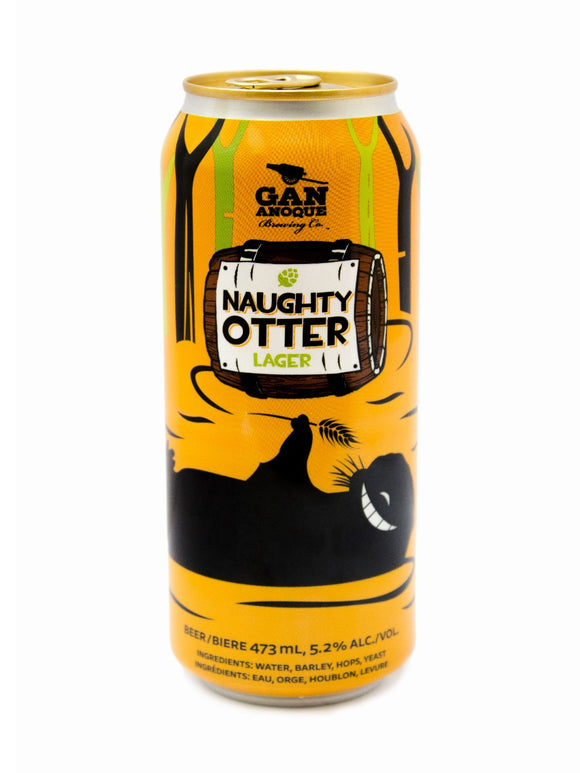 Naughty Otter Lager 473 mL can