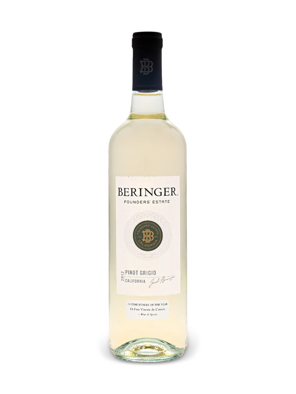 Beringer Founders' Estate Pinot Grigio 750 mL bottle