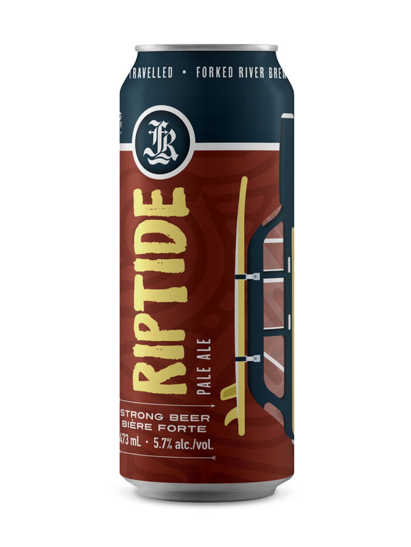 Forked River Riptide Pale Ale 473 mL can