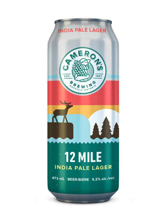 Cameron's 12 Mile Lager 473 mL can