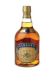 Gibson's Finest Rare 12 Year Old Whisky 750 mL bottle
