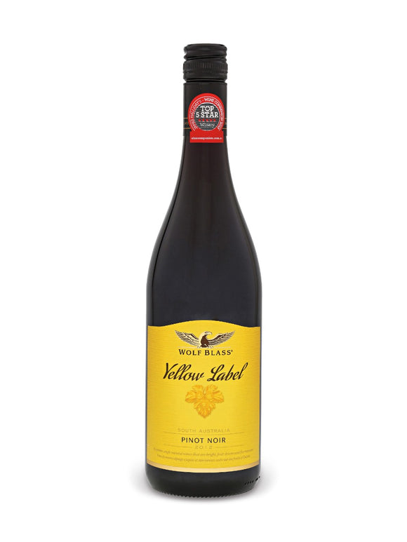 Wolf Blass Yellow Label Pinot Noir 750 mL bottle