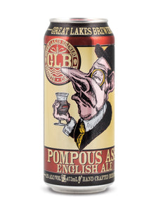 Great Lakes Brewery Pompous Ass English Ale 473 mL can
