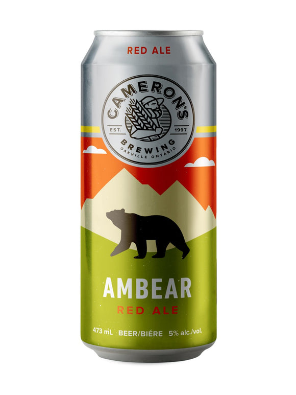 Cameron's Ambear Red Ale 473 mL can