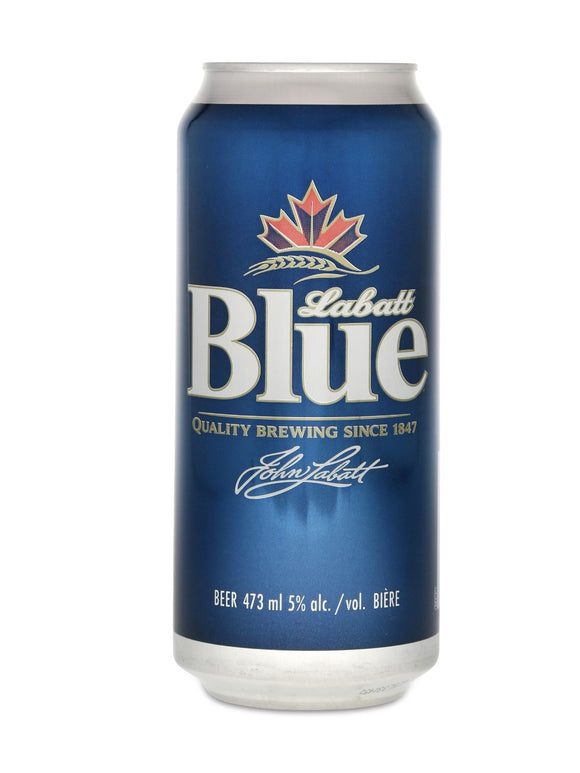 labatt blue 473 ml can