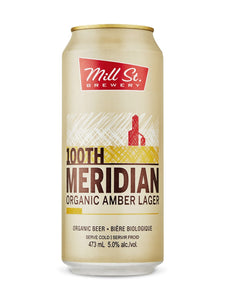 Mill Street 100Th Meridian Organic Amber Lager 473 mL can
